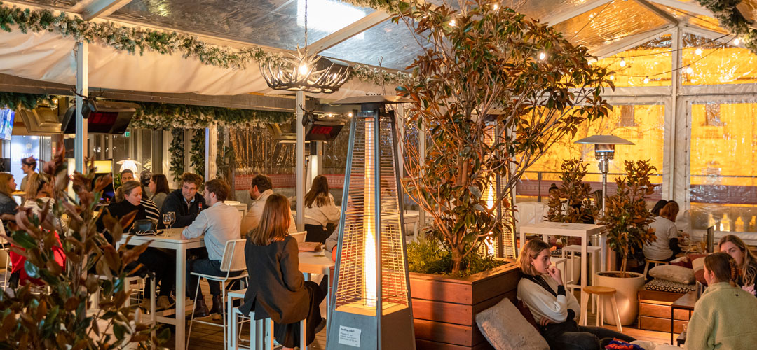Imperial Hotel rooftop - Ski Chalet