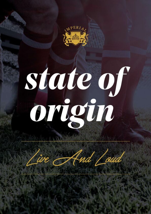 Imperial Bourke Street State of Origin Web Poster